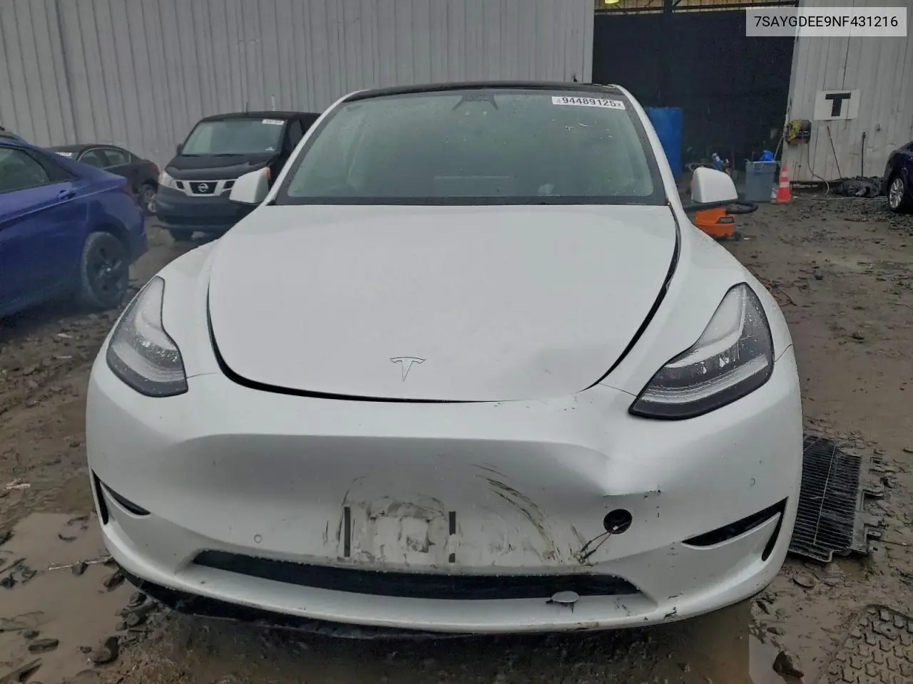 7SAYGDEE9NF431216 2022 Tesla Model Y