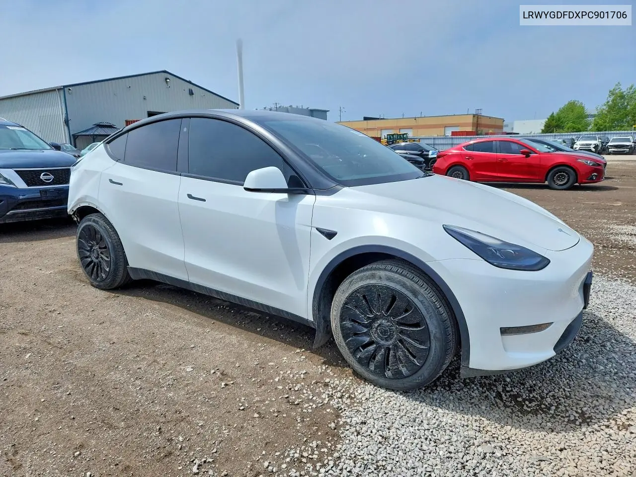 2023 Tesla Model Y VIN: LRWYGDFDXPC901706 Lot: 56420876