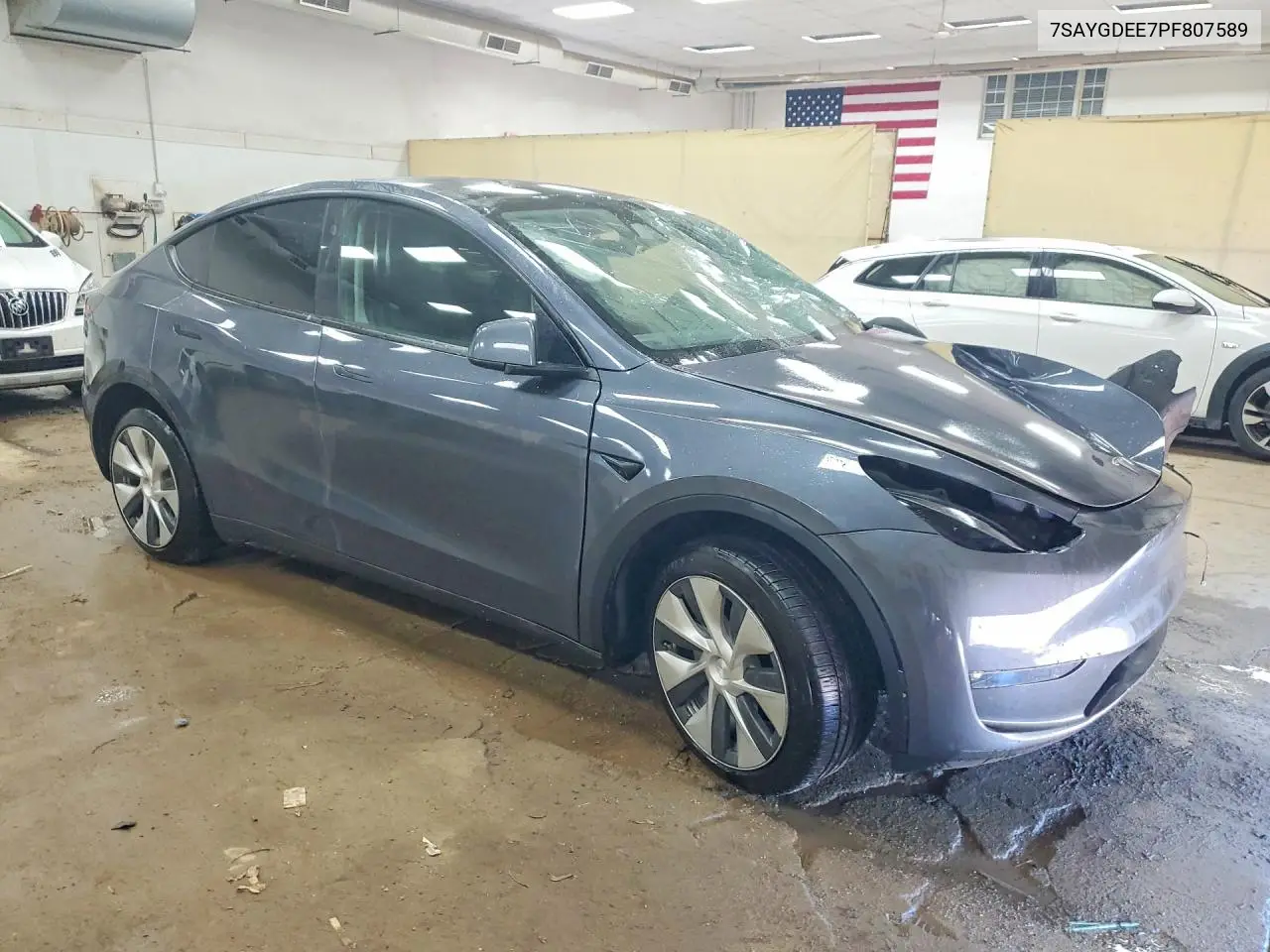 2023 Tesla Model Y VIN: 7SAYGDEE7PF807589 Lot: 56850846