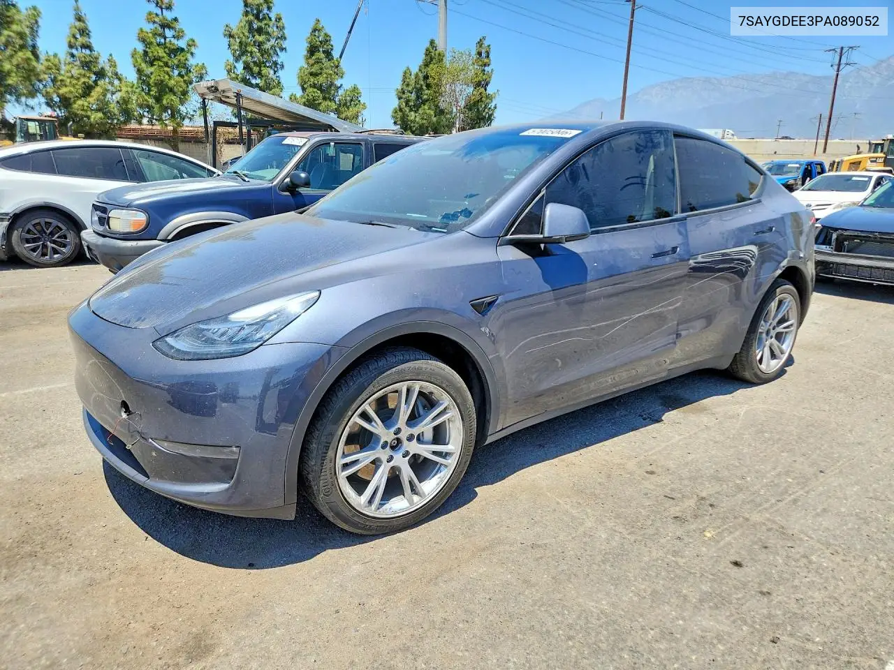 2023 Tesla Model Y VIN: 7SAYGDEE3PA089052 Lot: 57005046