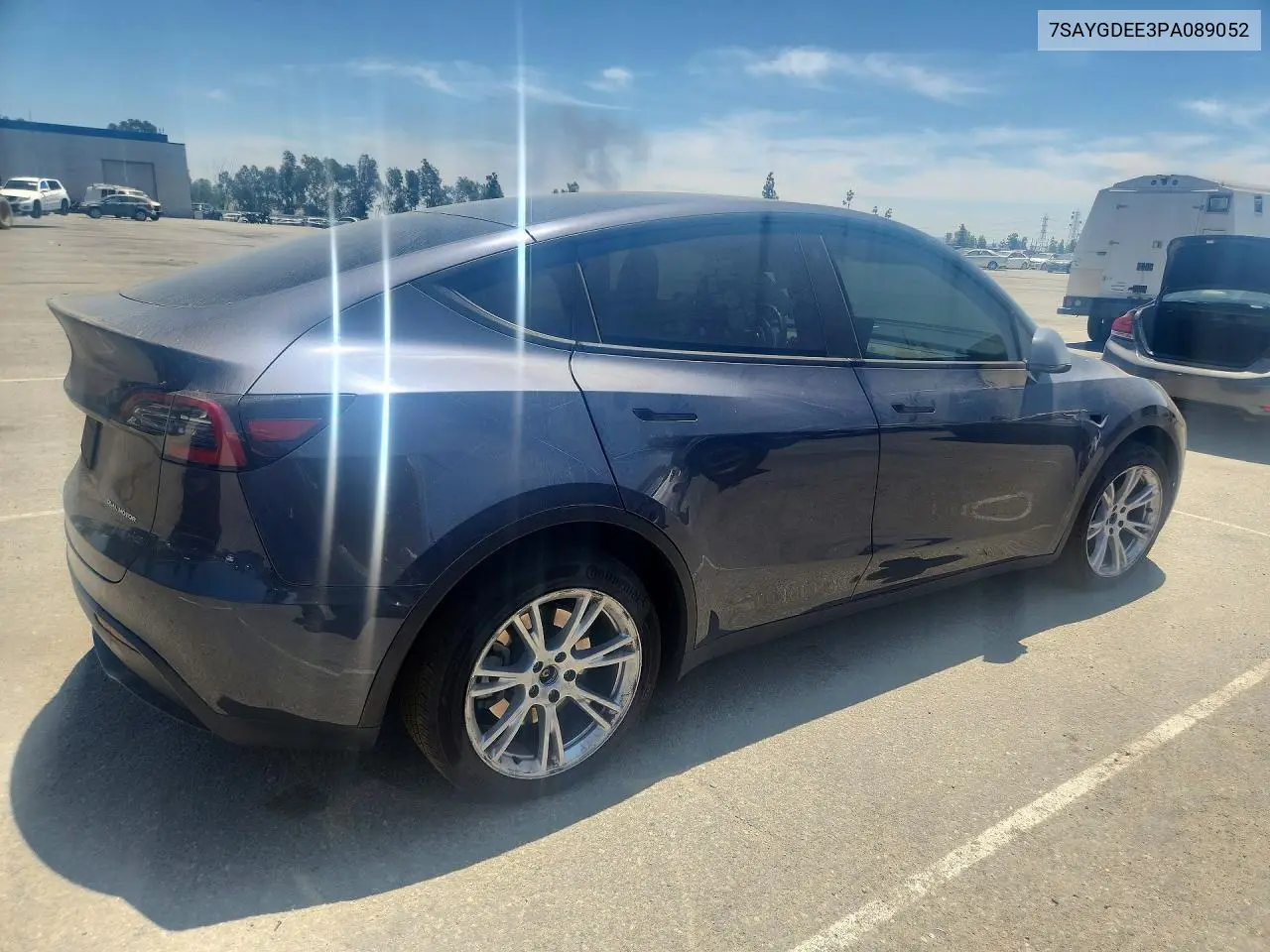2023 Tesla Model Y VIN: 7SAYGDEE3PA089052 Lot: 57005046