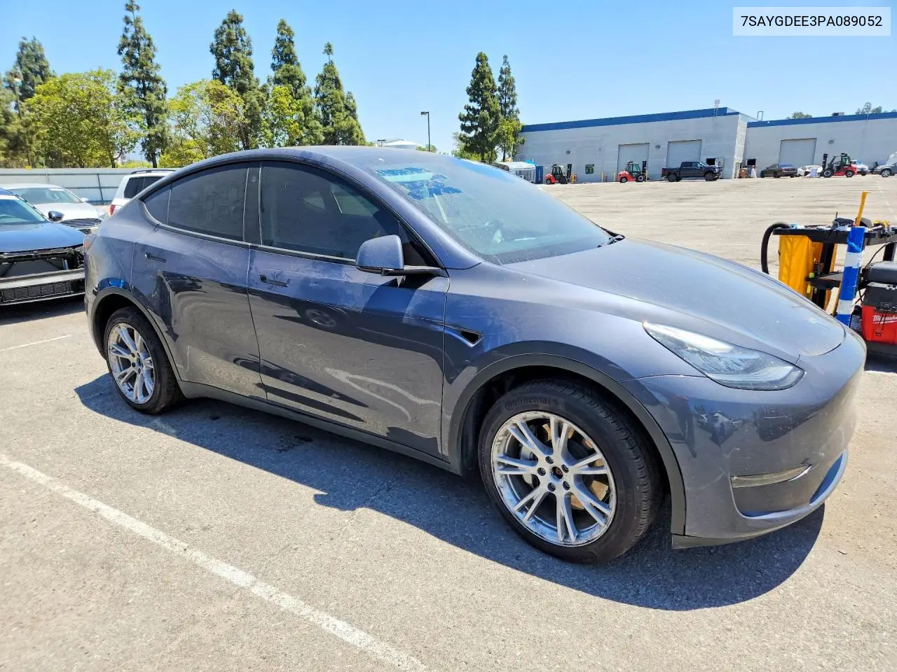 2023 Tesla Model Y VIN: 7SAYGDEE3PA089052 Lot: 57005046
