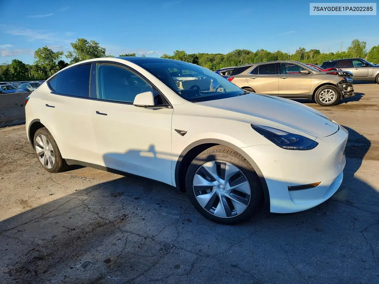 2023 Tesla Model Y VIN: 7SAYGDEE1PA202285 Lot: 57136066