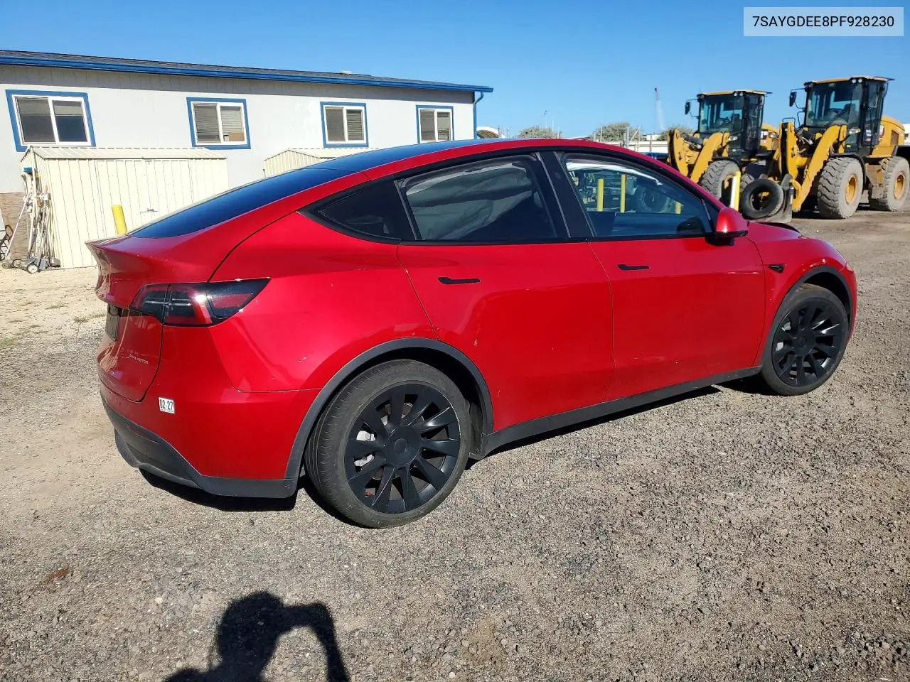 2023 Tesla Model Y VIN: 7SAYGDEE8PF928230 Lot: 57434226