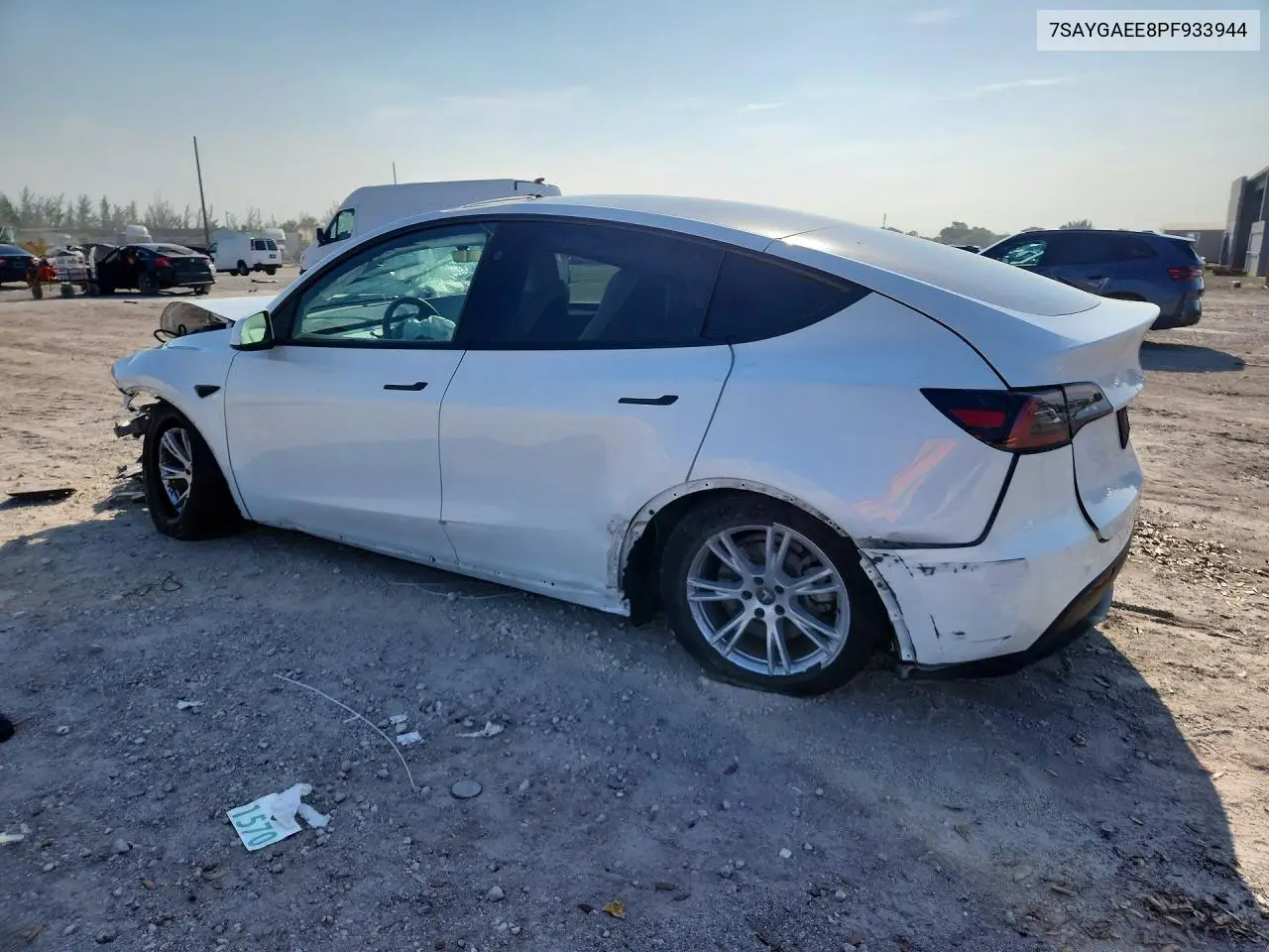2023 Tesla Model Y VIN: 7SAYGAEE8PF933944 Lot: 57919426