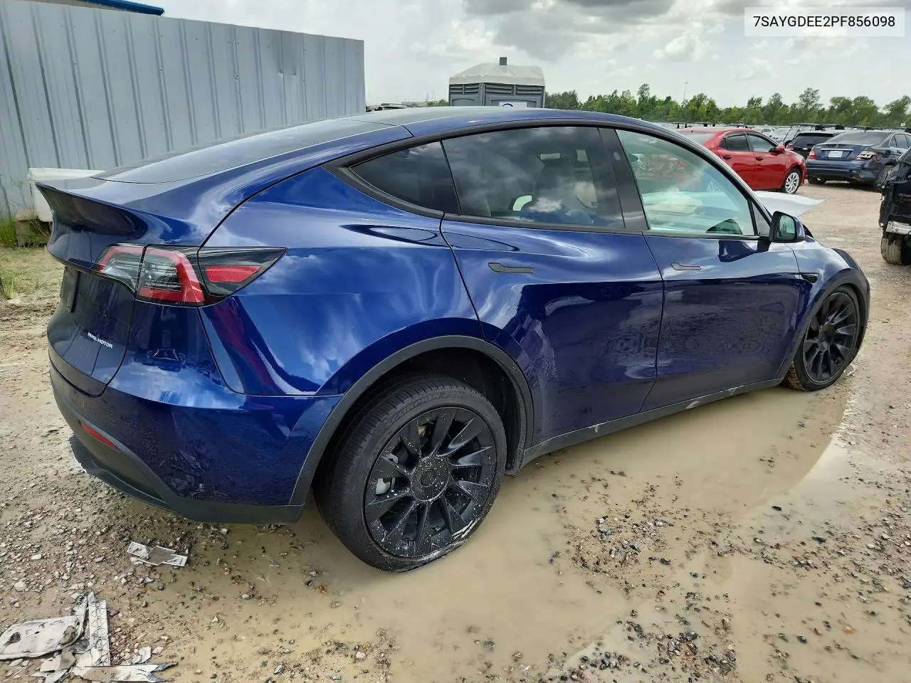 2023 Tesla Model Y VIN: 7SAYGDEE2PF856098 Lot: 59402716