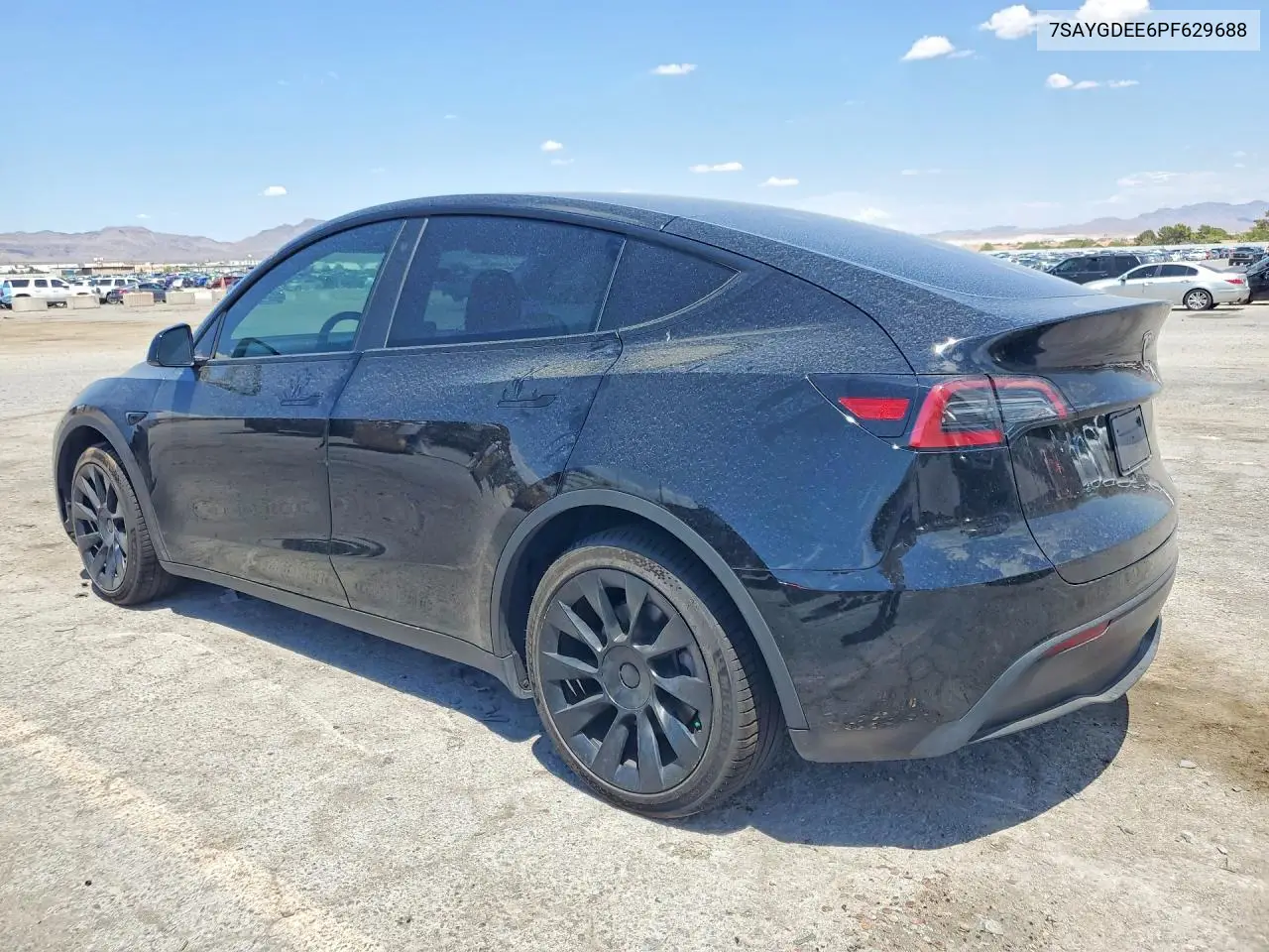 2023 Tesla Model Y VIN: 7SAYGDEE6PF629688 Lot: 59830356