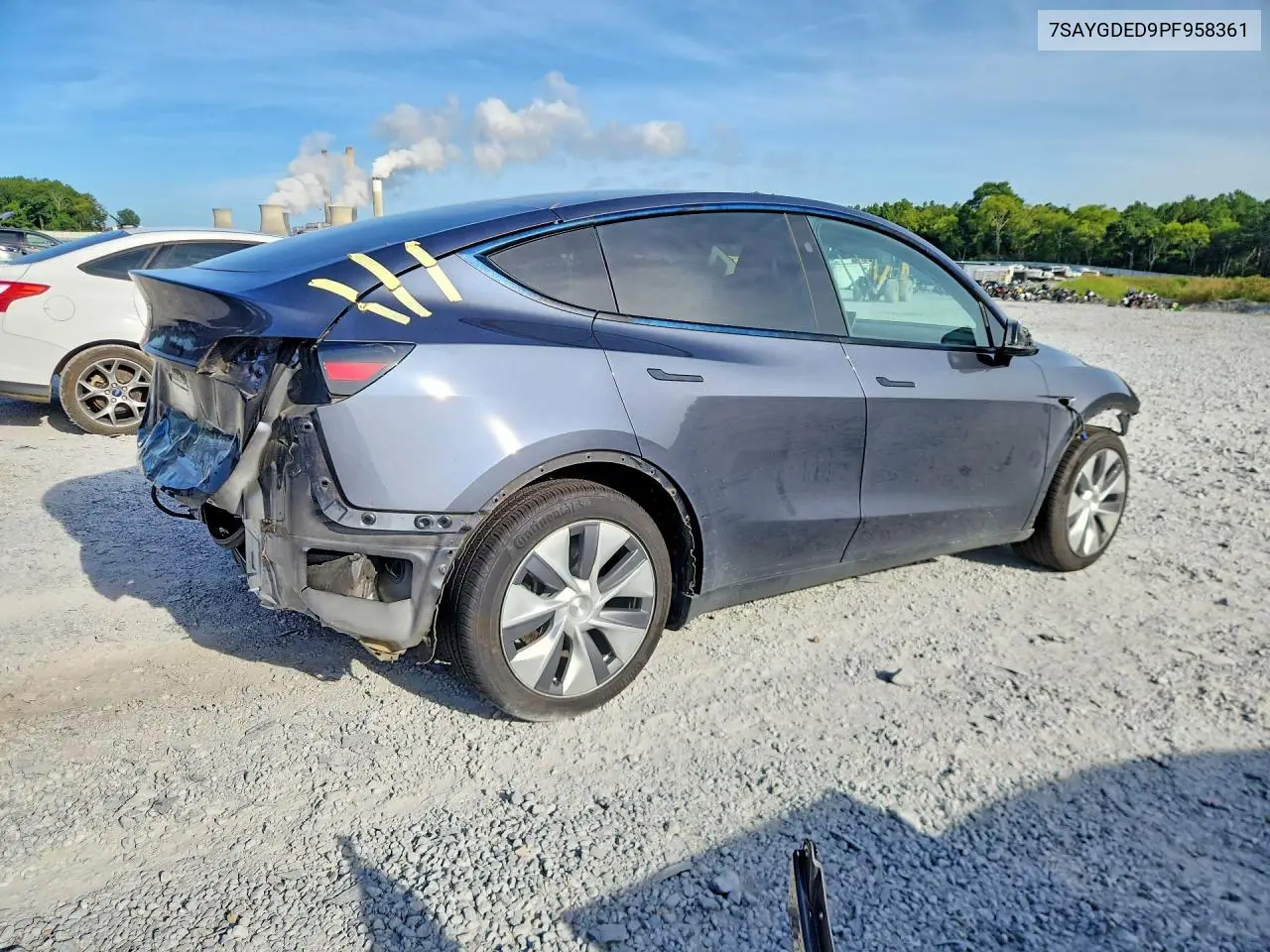 2023 Tesla Model Y VIN: 7SAYGDED9PF958361 Lot: 60364516
