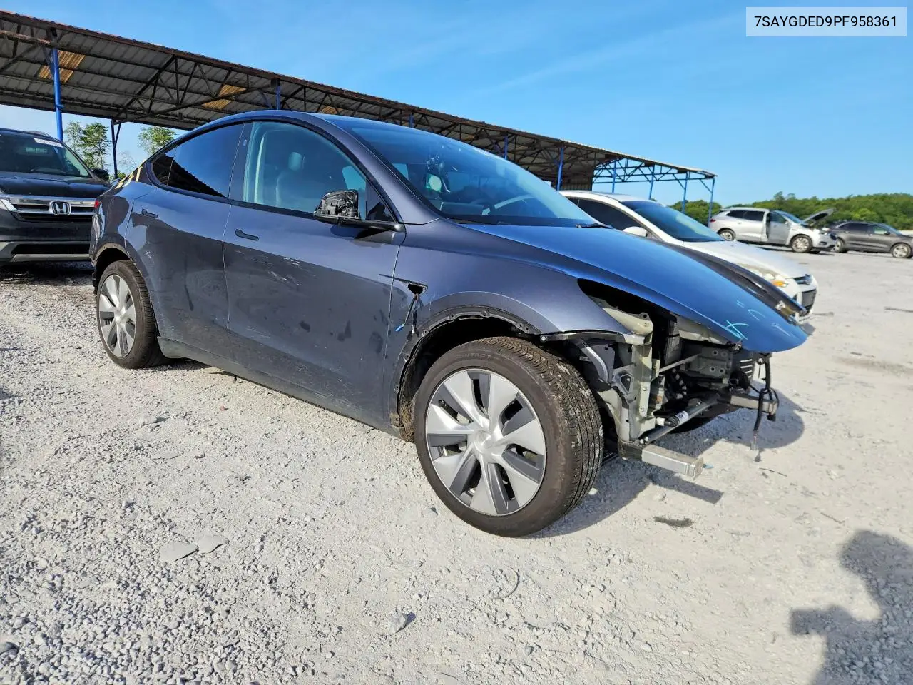 2023 Tesla Model Y VIN: 7SAYGDED9PF958361 Lot: 60364516
