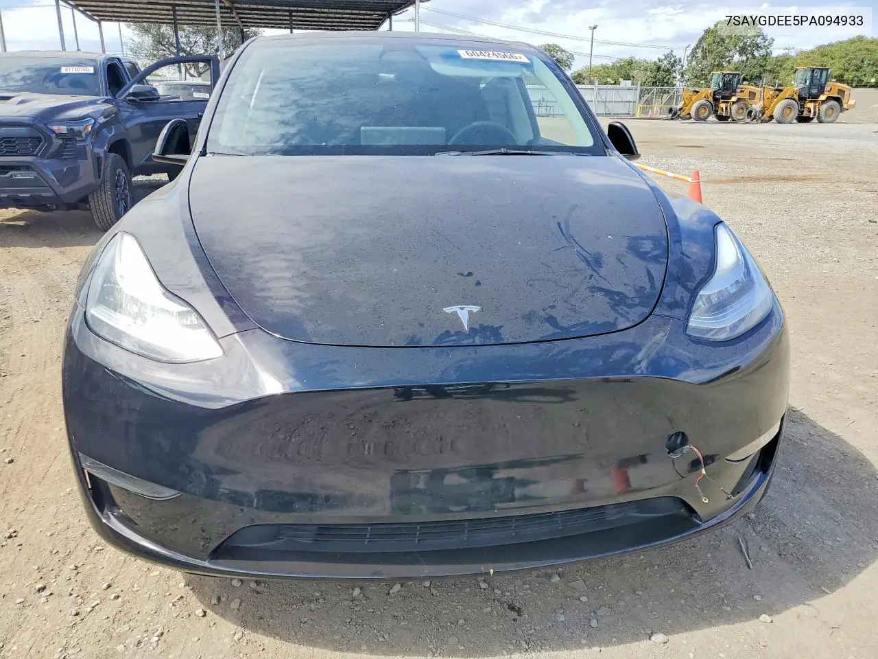 2023 Tesla Model Y VIN: 7SAYGDEE5PA094933 Lot: 60424566