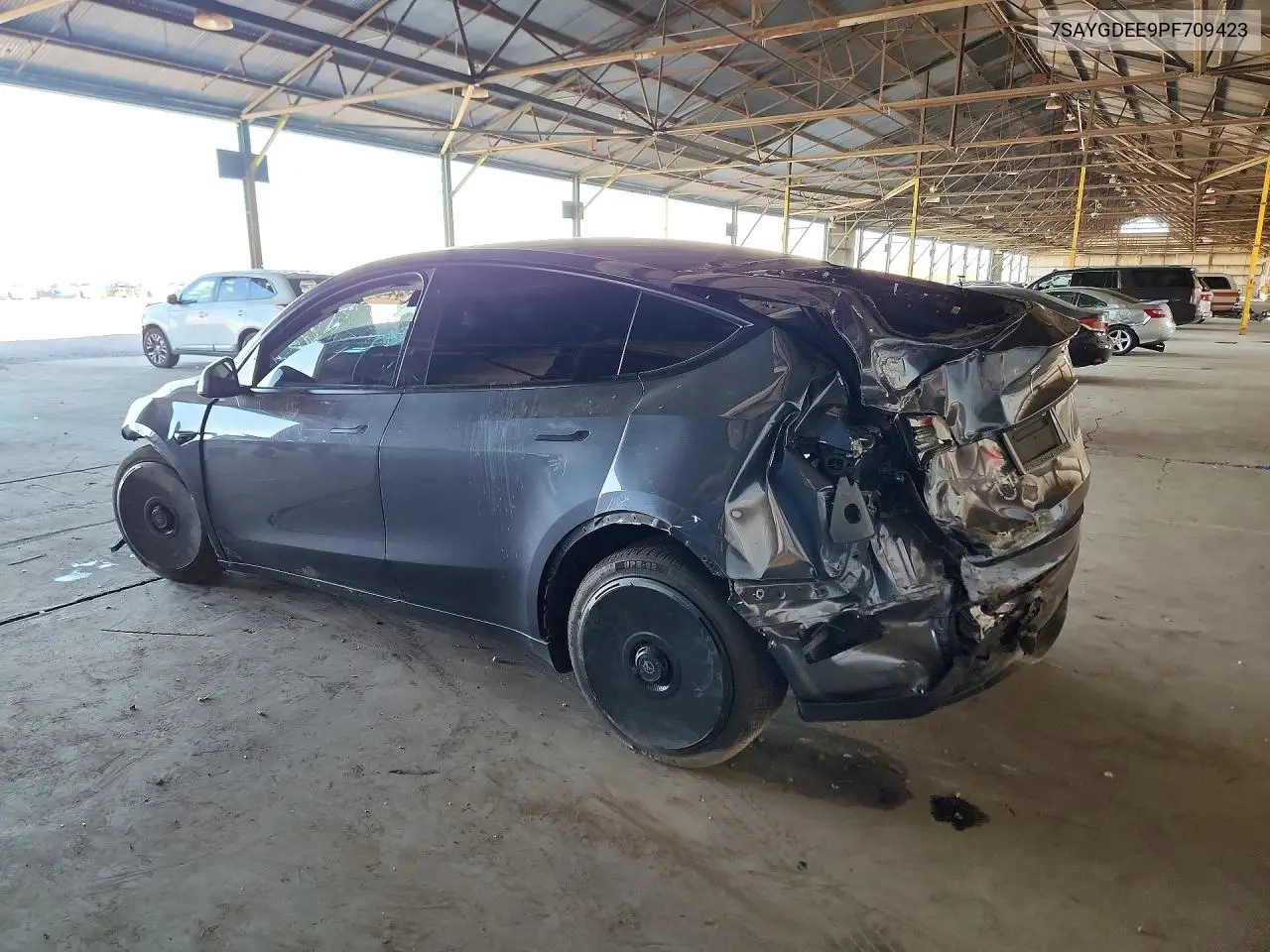 2023 Tesla Model Y VIN: 7SAYGDEE9PF709423 Lot: 60445166