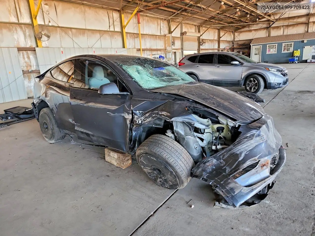 2023 Tesla Model Y VIN: 7SAYGDEE9PF709423 Lot: 60445166