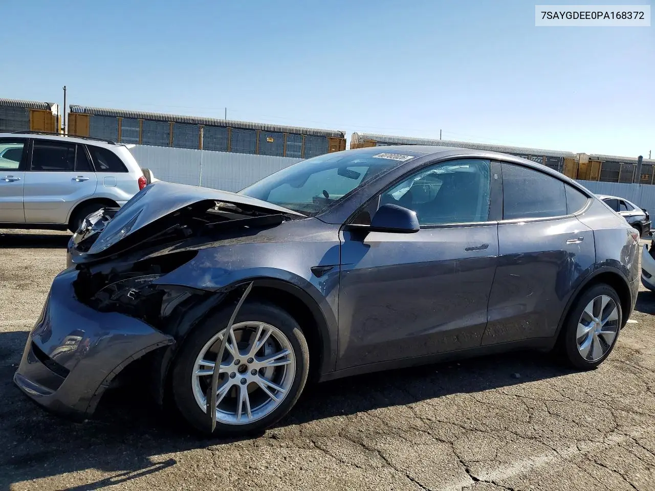 2023 Tesla Model Y VIN: 7SAYGDEE0PA168372 Lot: 60702026