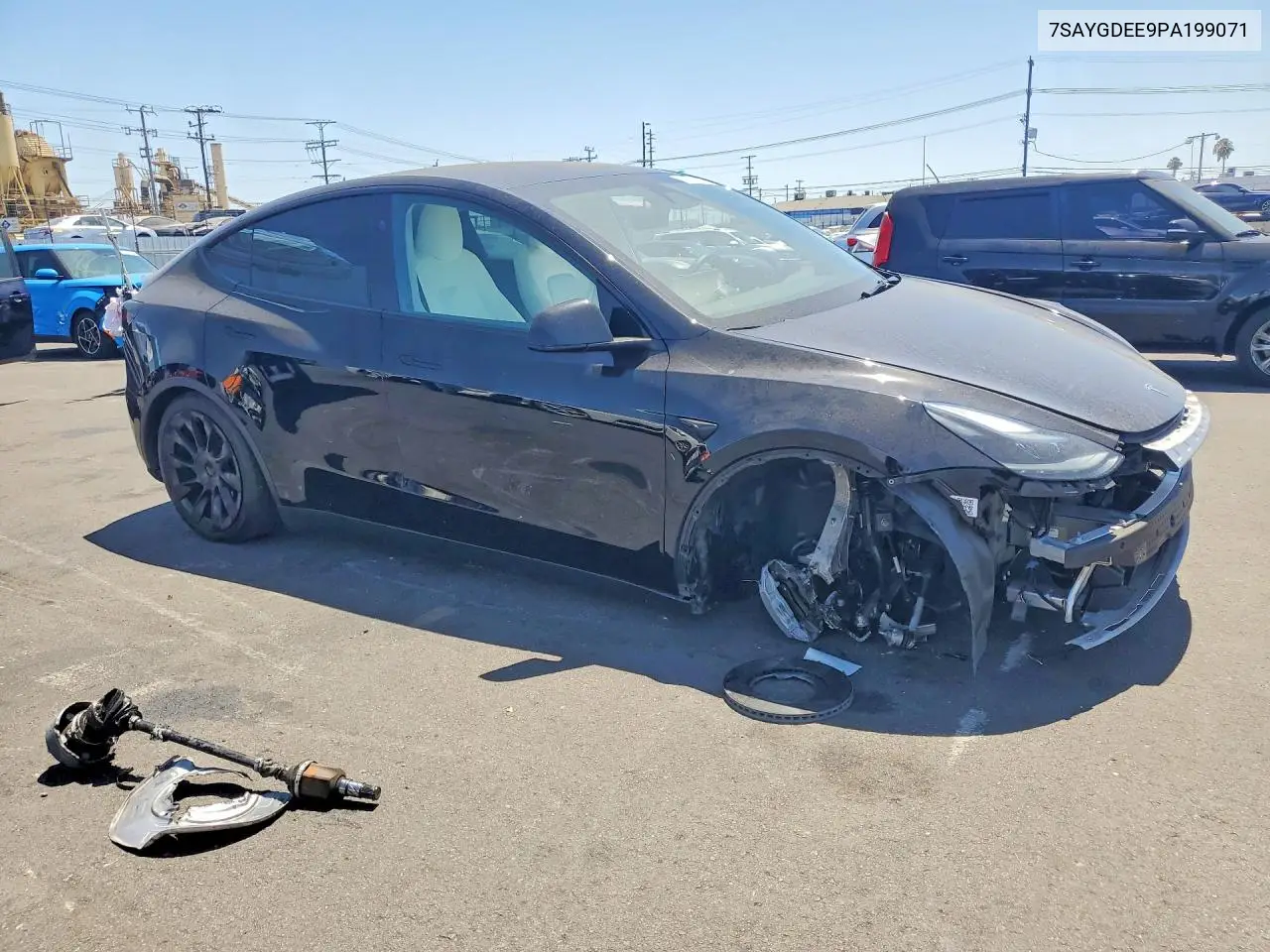 2023 Tesla Model Y VIN: 7SAYGDEE9PA199071 Lot: 60715226