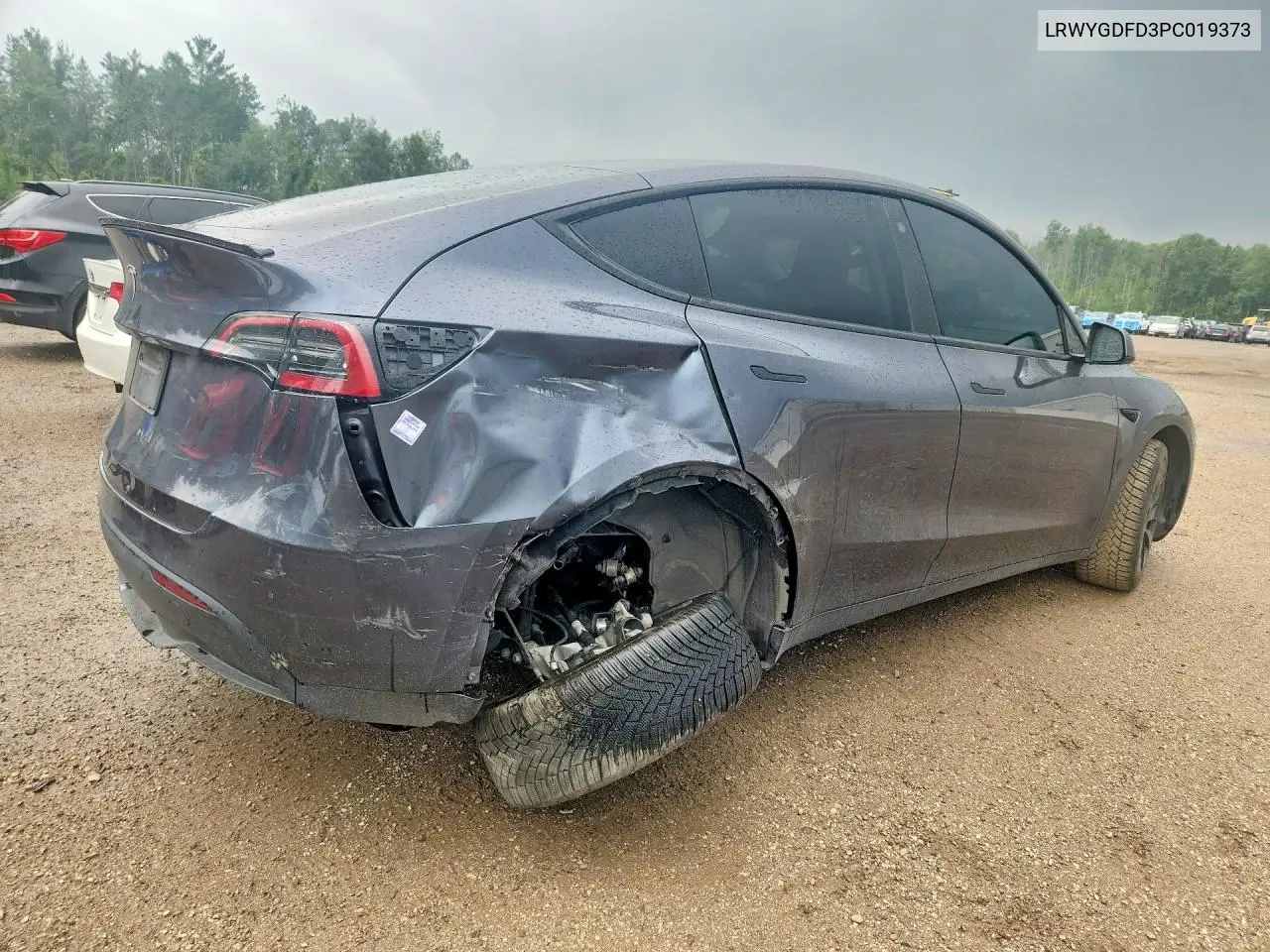 2023 Tesla Model Y VIN: LRWYGDFD3PC019373 Lot: 60774396