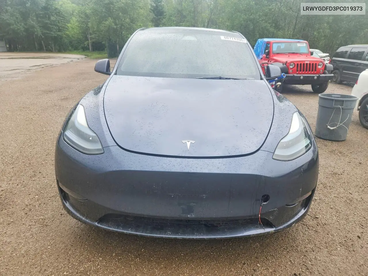 2023 Tesla Model Y VIN: LRWYGDFD3PC019373 Lot: 60774396