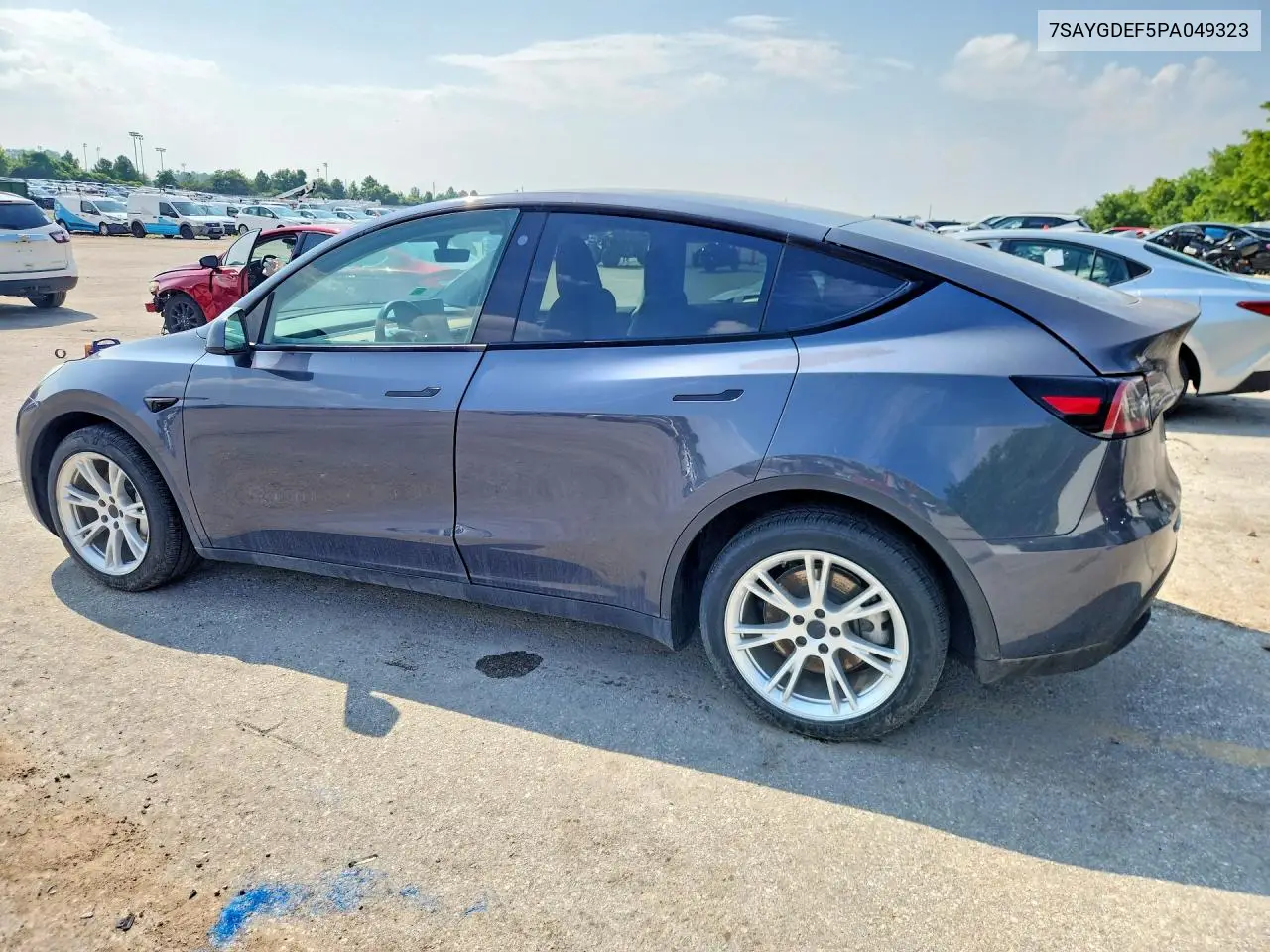 2023 Tesla Model Y VIN: 7SAYGDEF5PA049323 Lot: 61593086