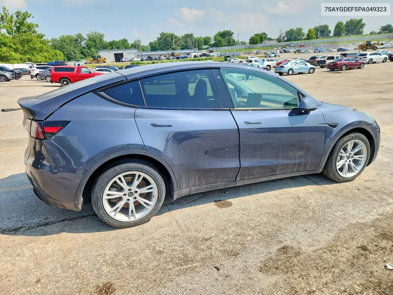 2023 Tesla Model Y VIN: 7SAYGDEF5PA049323 Lot: 61593086