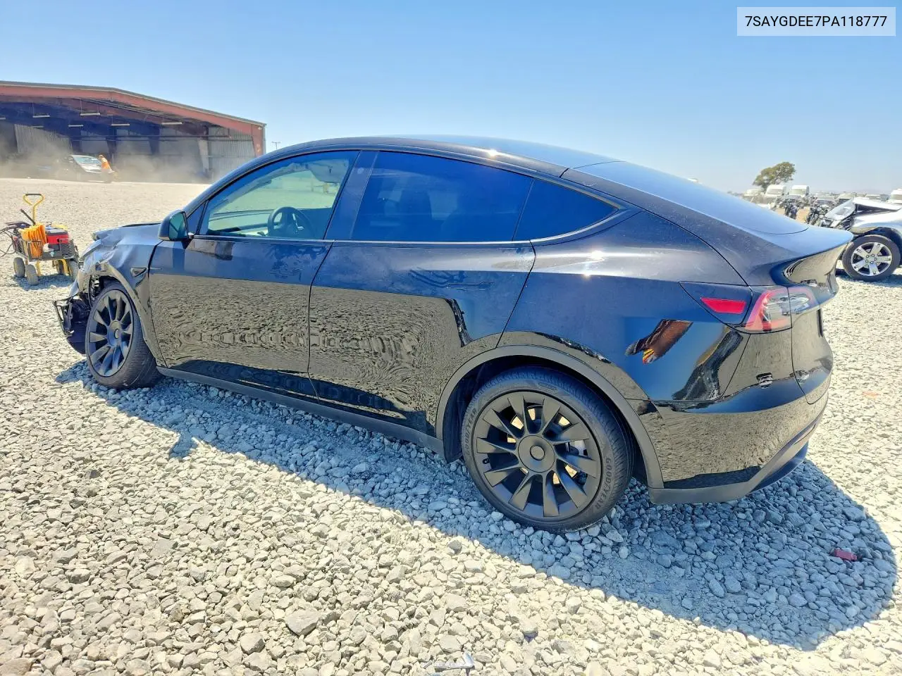 2023 Tesla Model Y VIN: 7SAYGDEE7PA118777 Lot: 61608076
