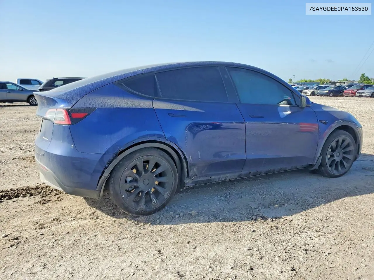 2023 Tesla Model Y VIN: 7SAYGDEE0PA163530 Lot: 61768246