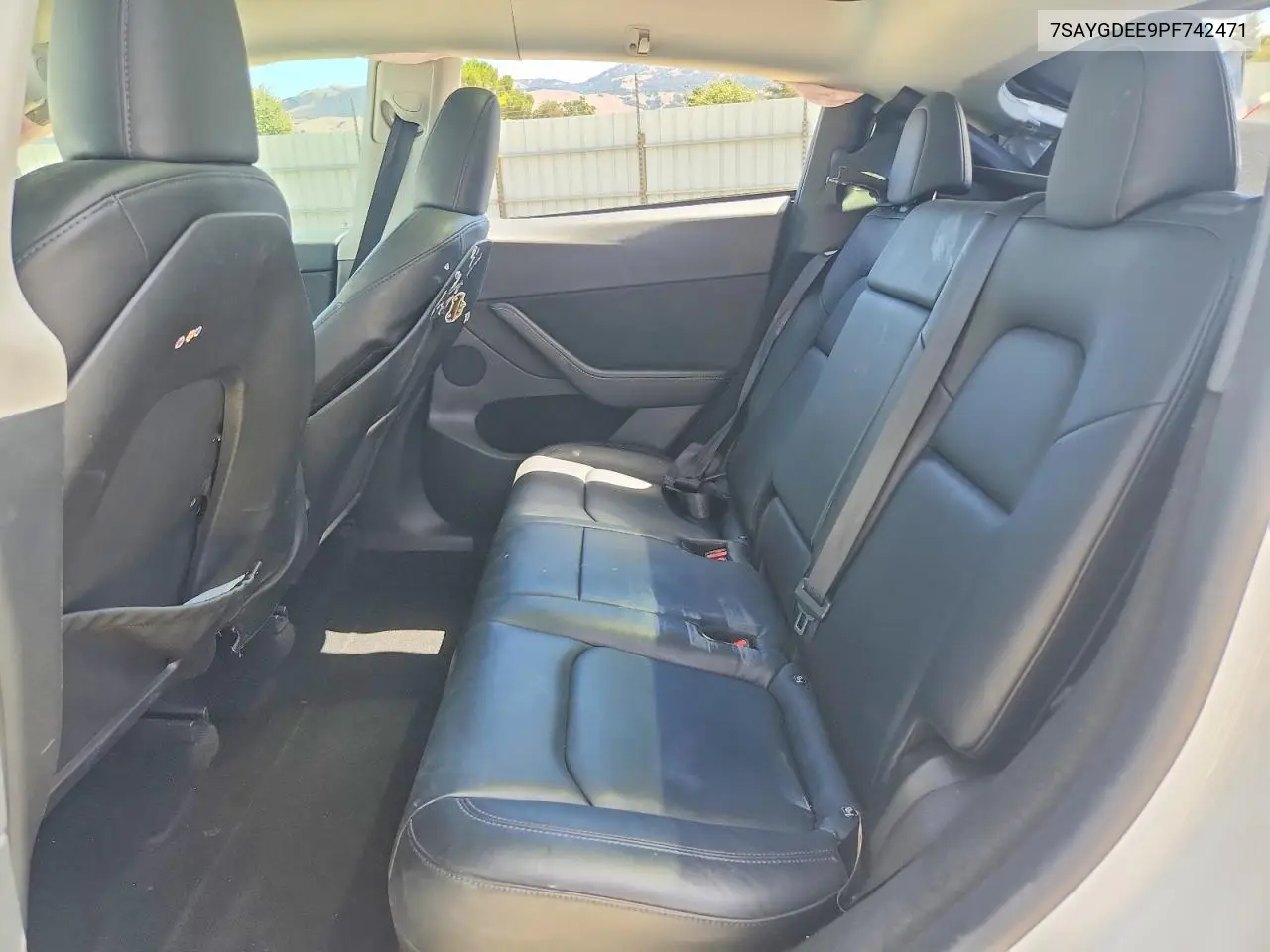 2023 Tesla Model Y VIN: 7SAYGDEE9PF742471 Lot: 61951506