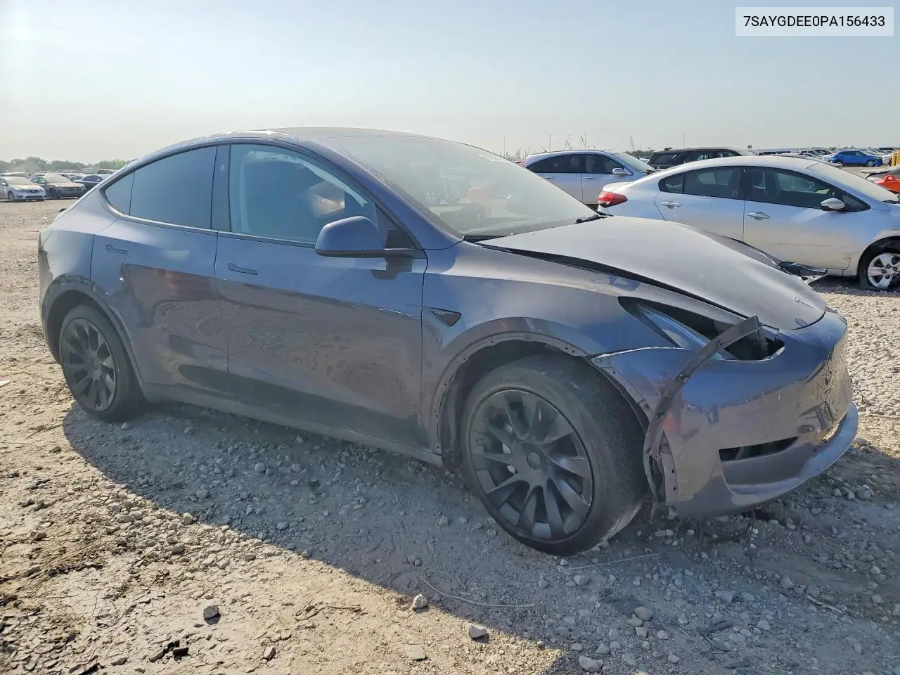 2023 Tesla Model Y VIN: 7SAYGDEE0PA156433 Lot: 61958716
