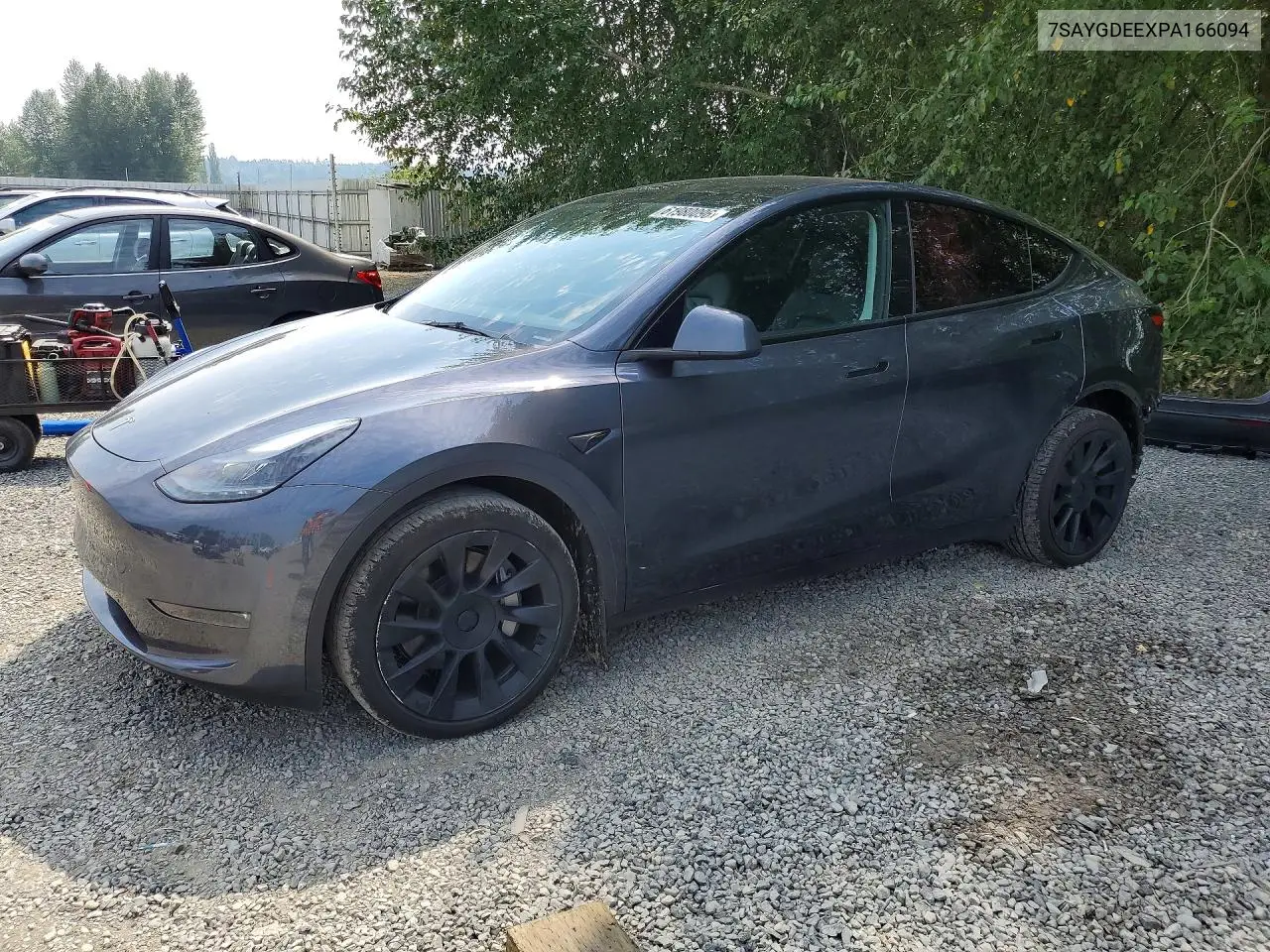 2023 Tesla Model Y VIN: 7SAYGDEEXPA166094 Lot: 61980096