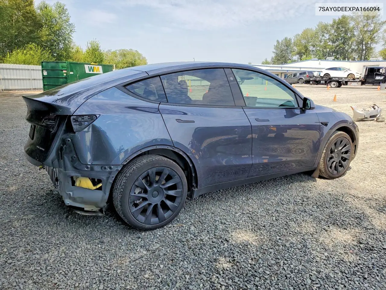2023 Tesla Model Y VIN: 7SAYGDEEXPA166094 Lot: 61980096