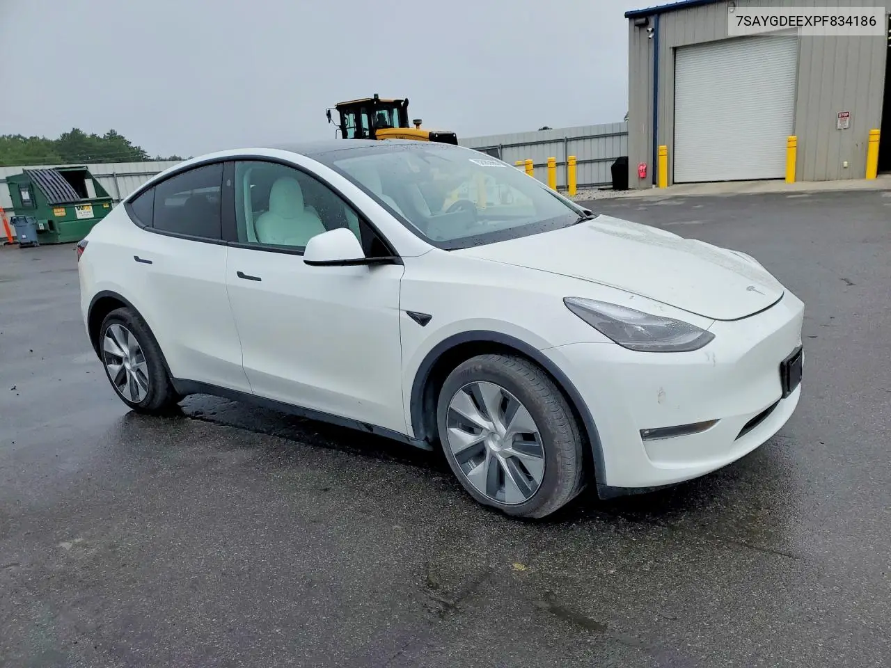 2023 Tesla Model Y VIN: 7SAYGDEEXPF834186 Lot: 62003666