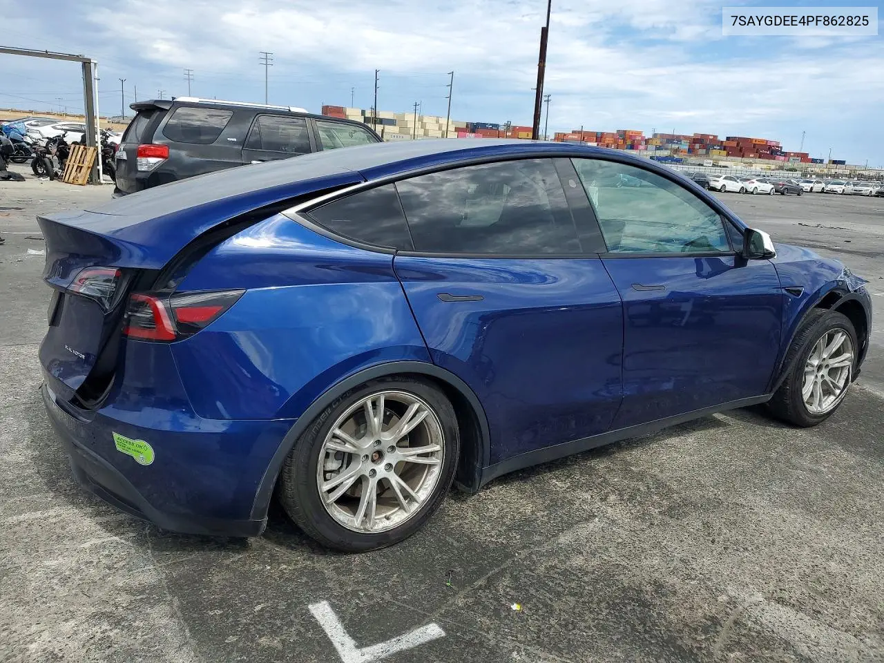2023 Tesla Model Y VIN: 7SAYGDEE4PF862825 Lot: 62171656