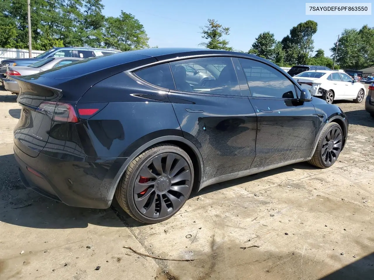 7SAYGDEF6PF863550 2023 Tesla Model Y