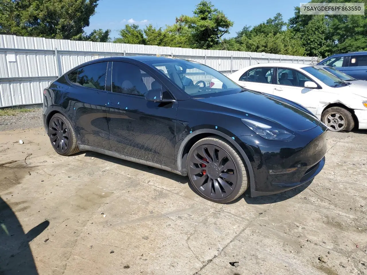 7SAYGDEF6PF863550 2023 Tesla Model Y