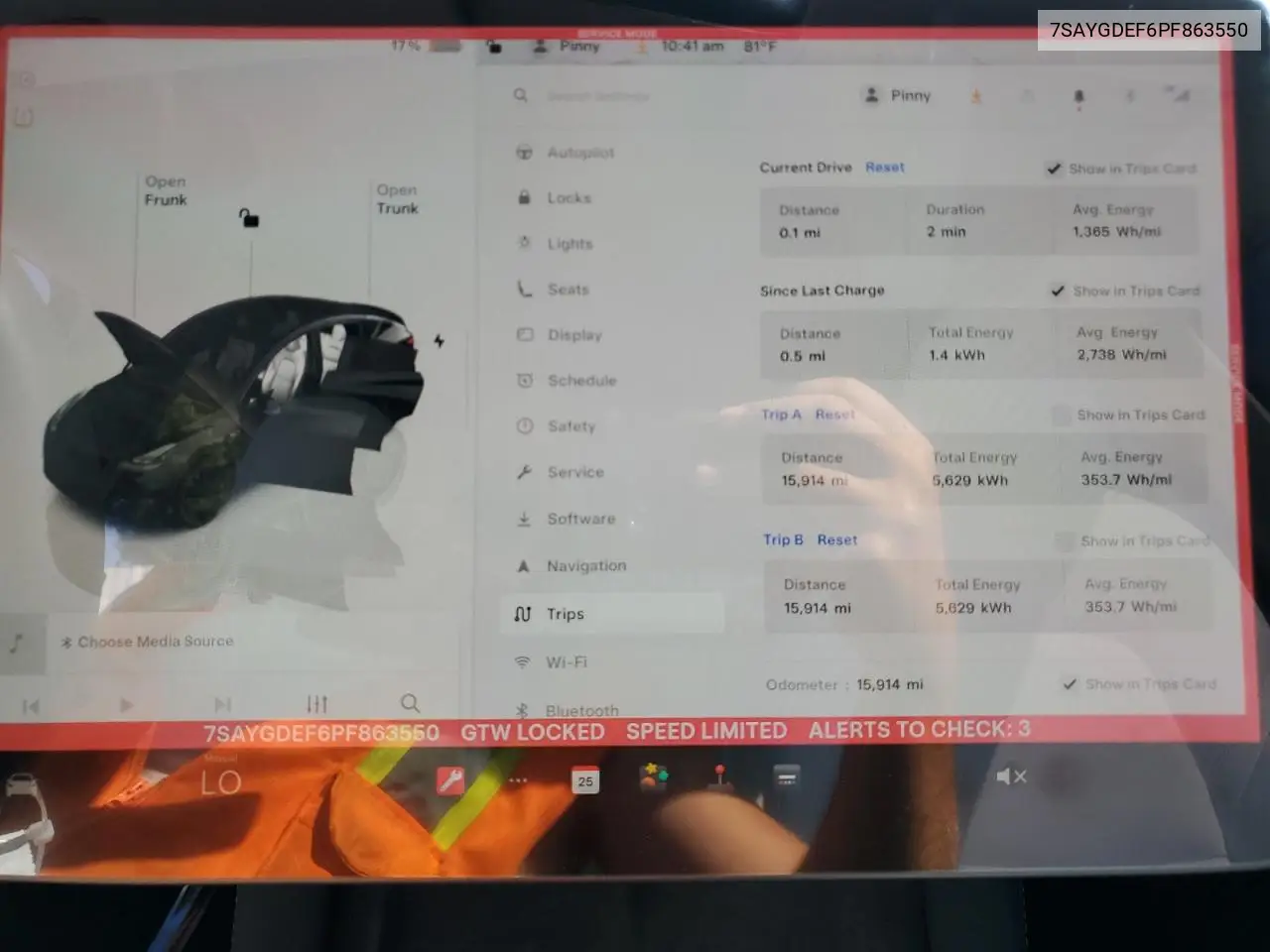 7SAYGDEF6PF863550 2023 Tesla Model Y