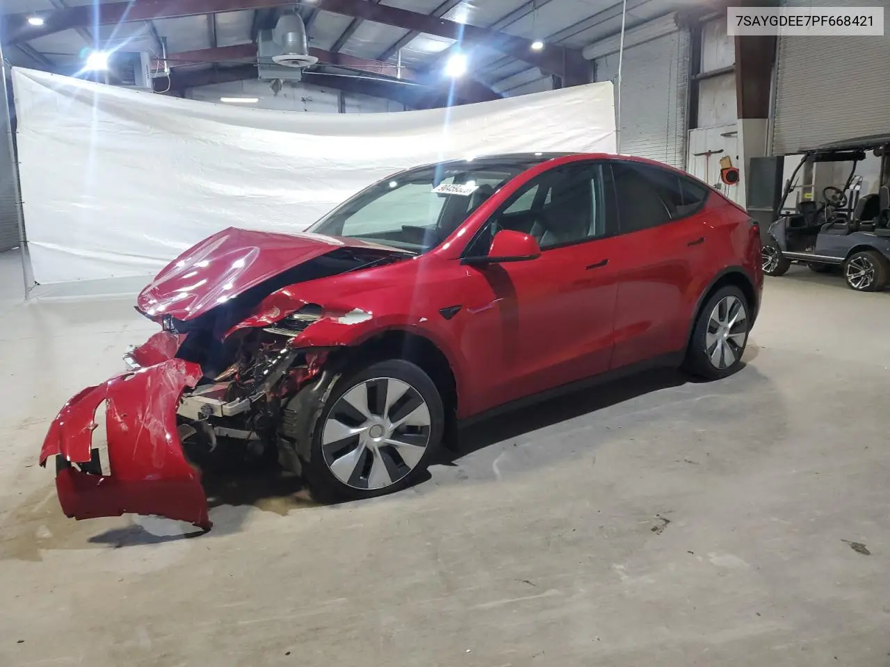 7SAYGDEE7PF668421 2023 Tesla Model Y