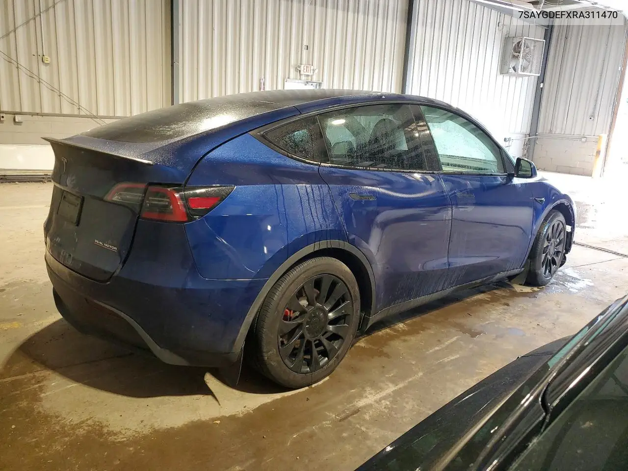 2024 Tesla Model Y VIN: 7SAYGDEFXRA311470 Lot: 59718406