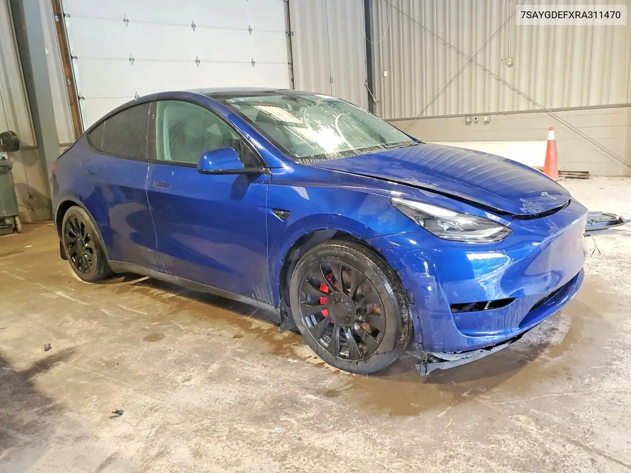 2024 Tesla Model Y VIN: 7SAYGDEFXRA311470 Lot: 59718406