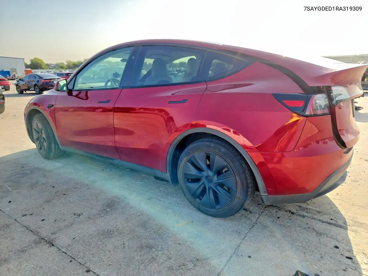 2024 Tesla Model Y VIN: 7SAYGDED1RA319309 Lot: 60488216