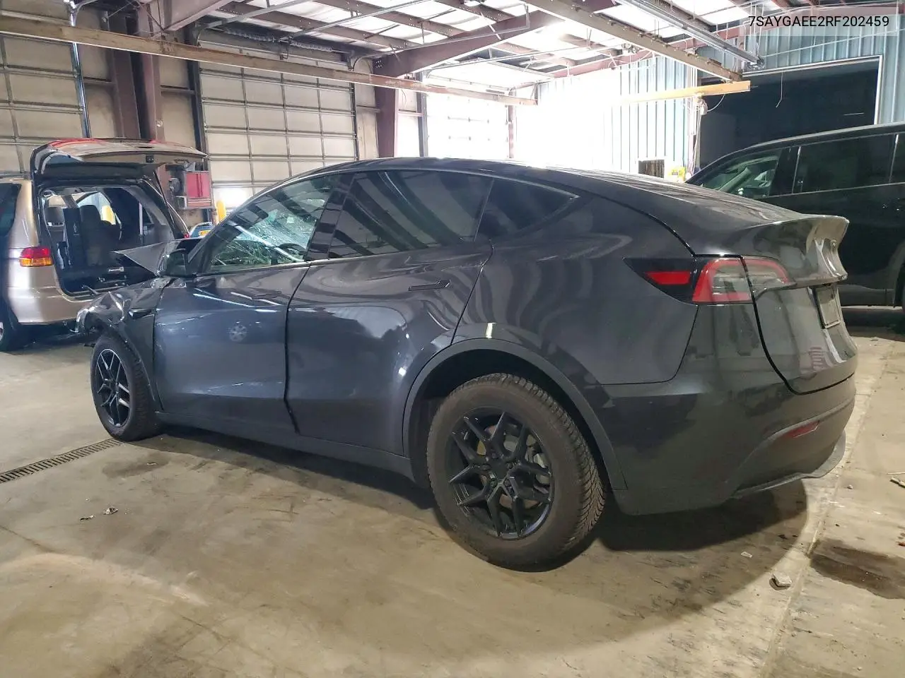 2024 Tesla Model Y VIN: 7SAYGAEE2RF202459 Lot: 61391526