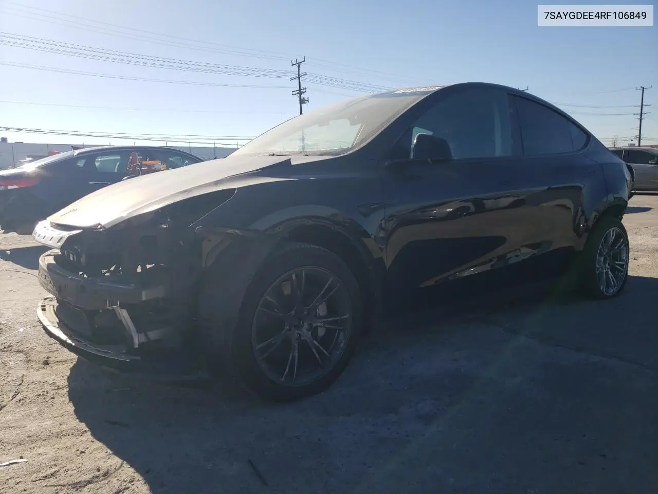 7SAYGDEE4RF106849 2024 Tesla Y