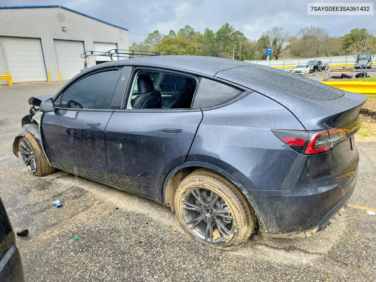 2025 Tesla Model Y VIN: 7SAYGDEE3SA361432 Lot: 41786896