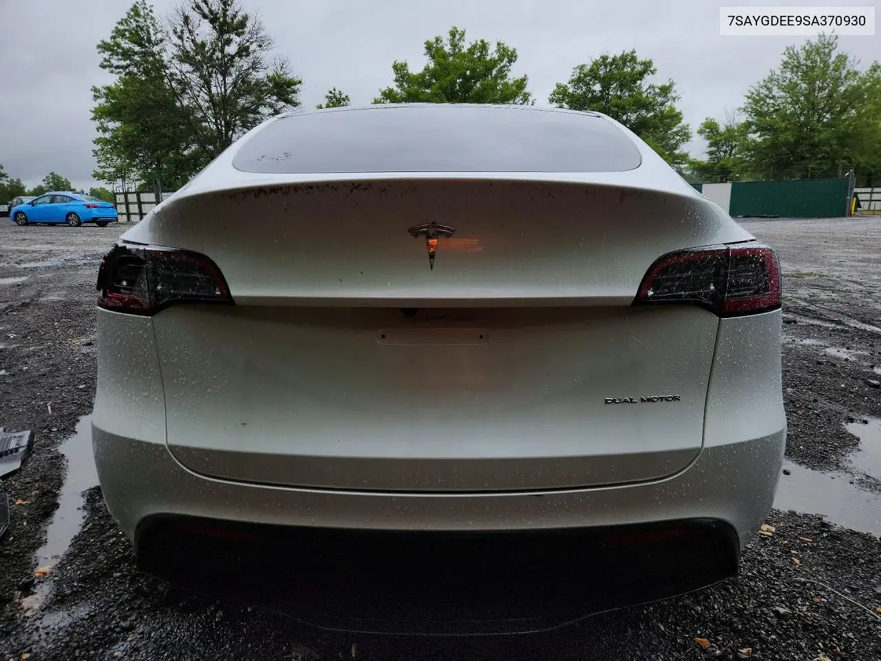 2025 Tesla Model Y VIN: 7SAYGDEE9SA370930 Lot: 51106796