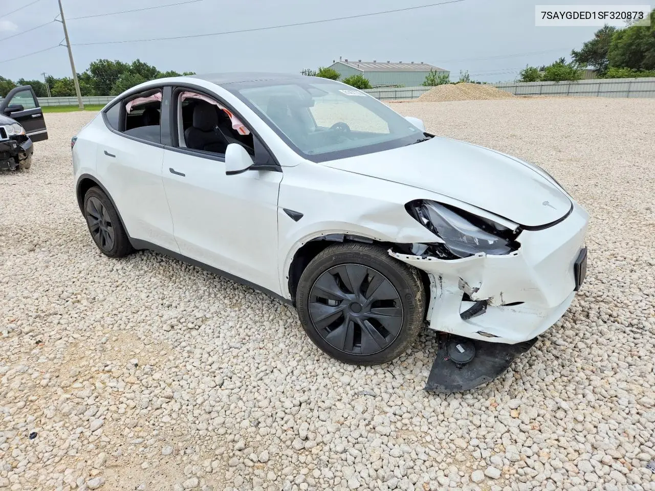 2025 Tesla Model Y VIN: 7SAYGDED1SF320873 Lot: 61437736