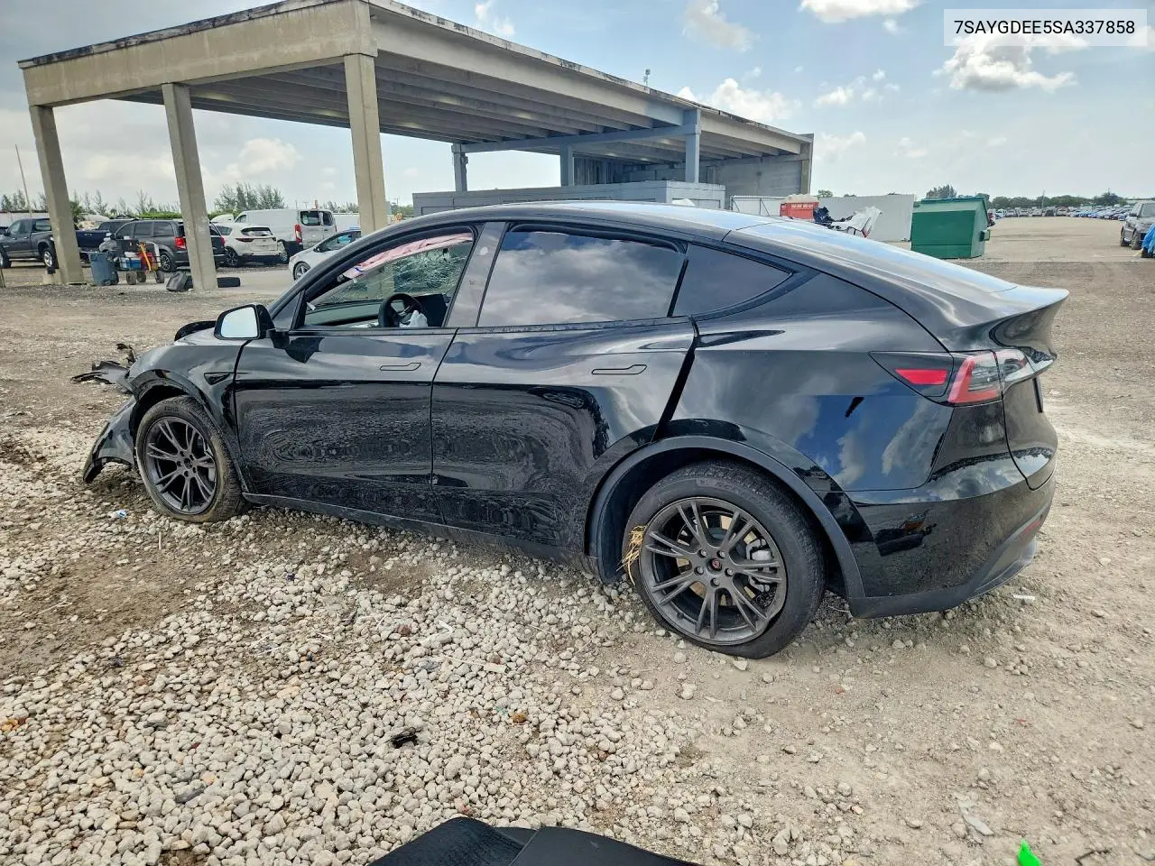 2025 Tesla Model Y VIN: 7SAYGDEE5SA337858 Lot: 61777286