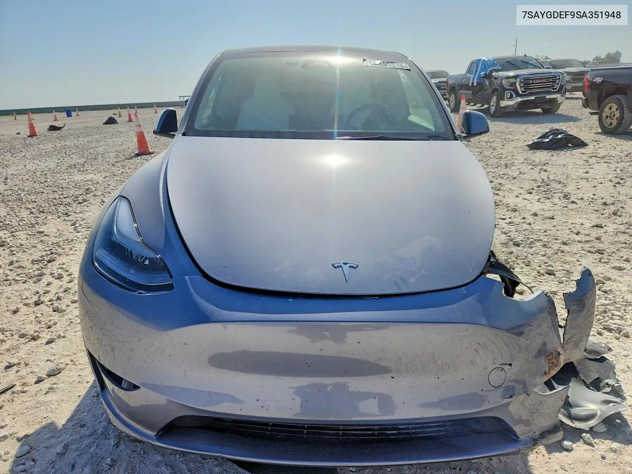 2025 Tesla Model Y VIN: 7SAYGDEF9SA351948 Lot: 62265516