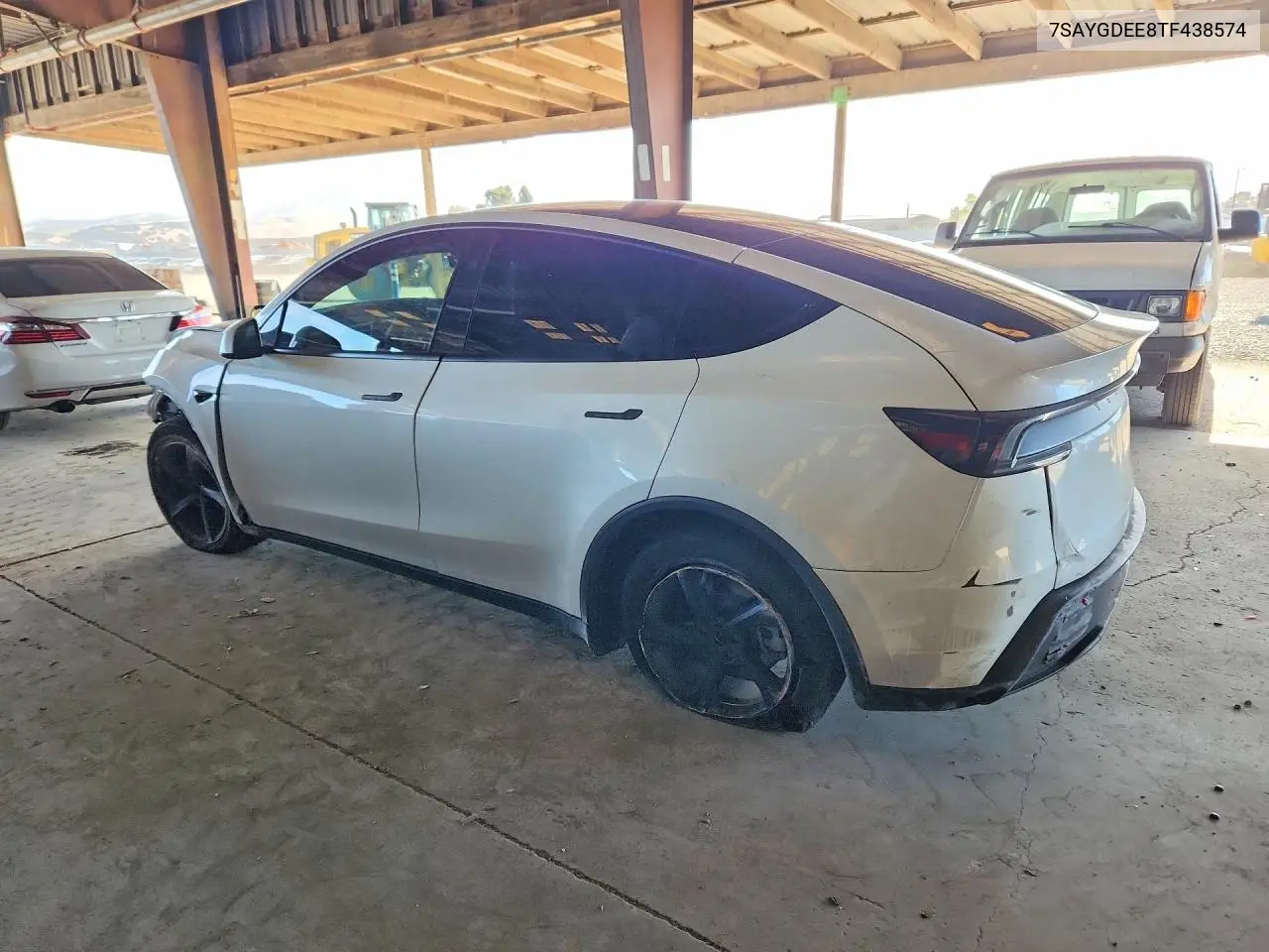 2026 Tesla Model Y VIN: 7SAYGDEE8TF438574 Lot: 56983066