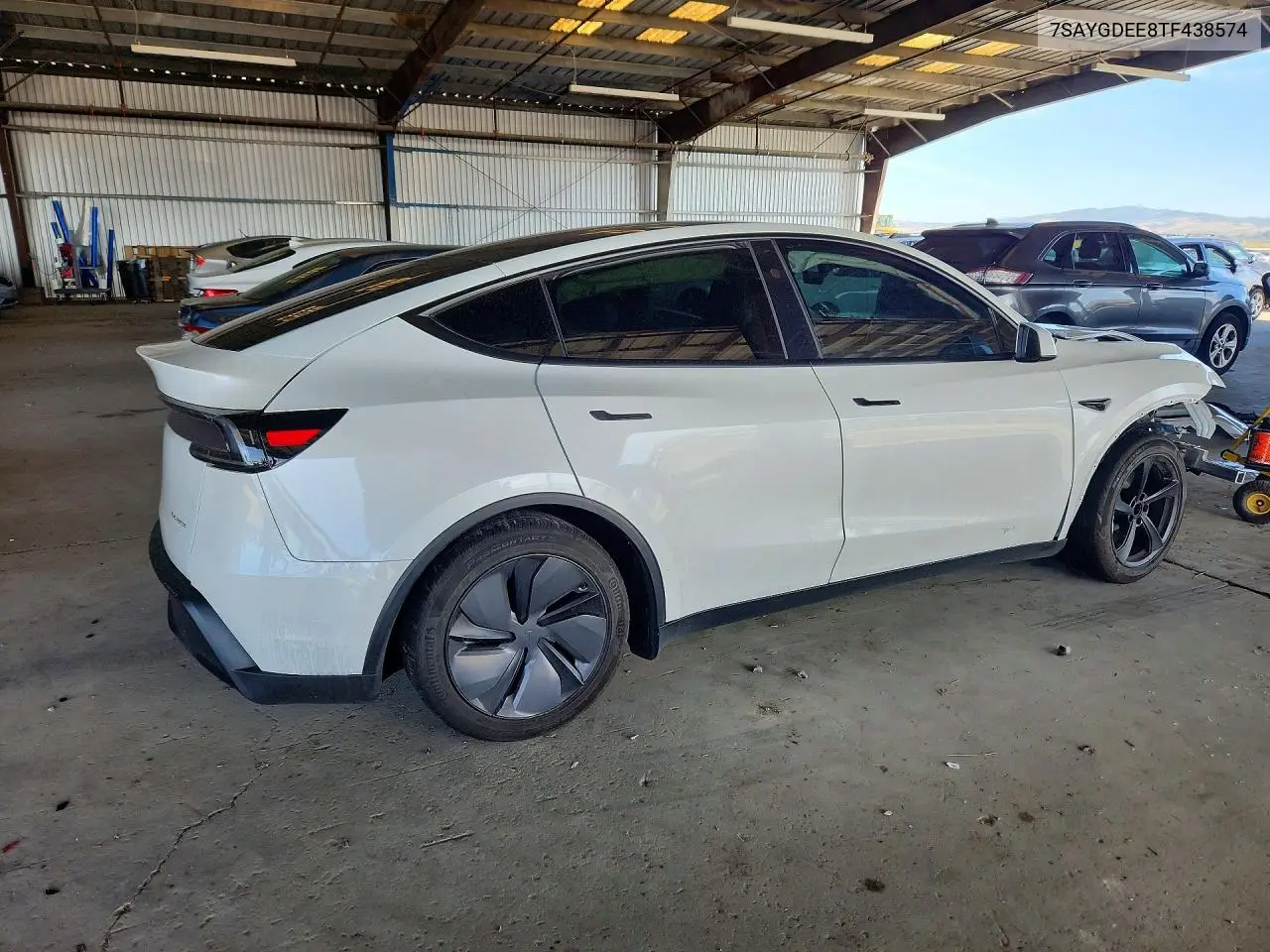 2026 Tesla Model Y VIN: 7SAYGDEE8TF438574 Lot: 56983066