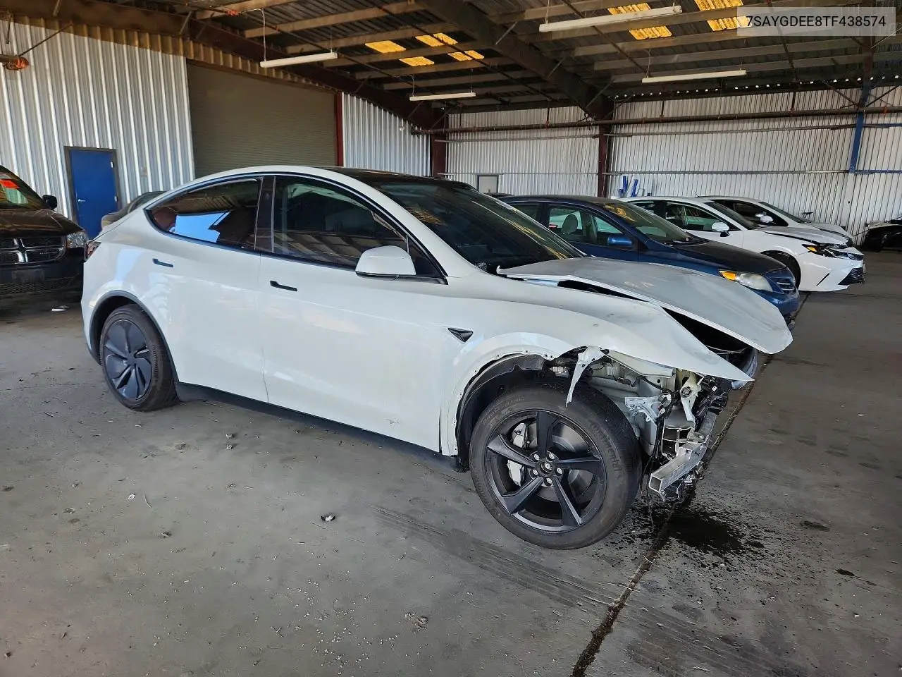 2026 Tesla Model Y VIN: 7SAYGDEE8TF438574 Lot: 56983066