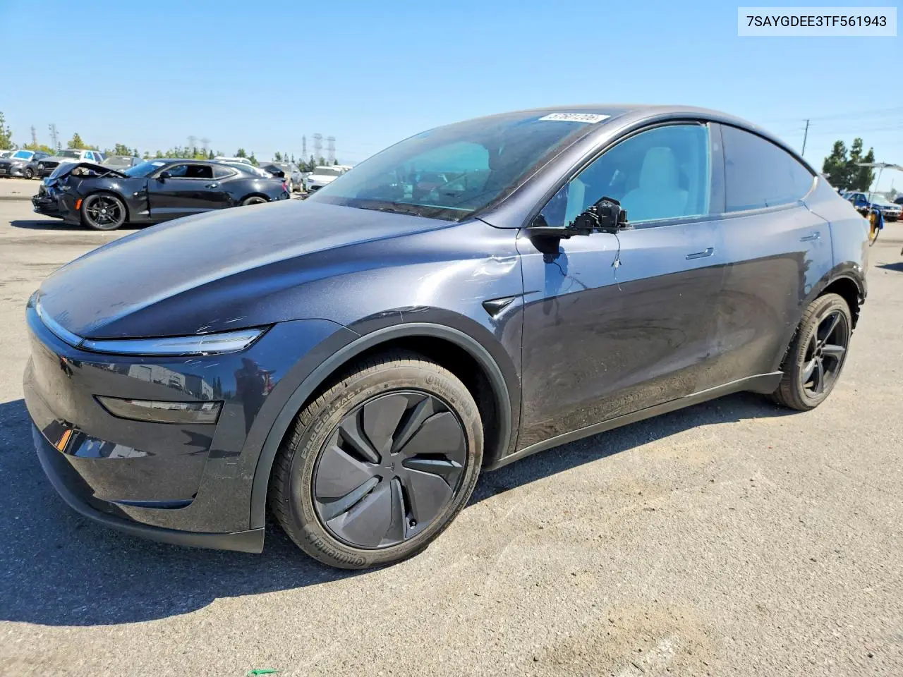2026 Tesla Model Y VIN: 7SAYGDEE3TF561943 Lot: 57601206