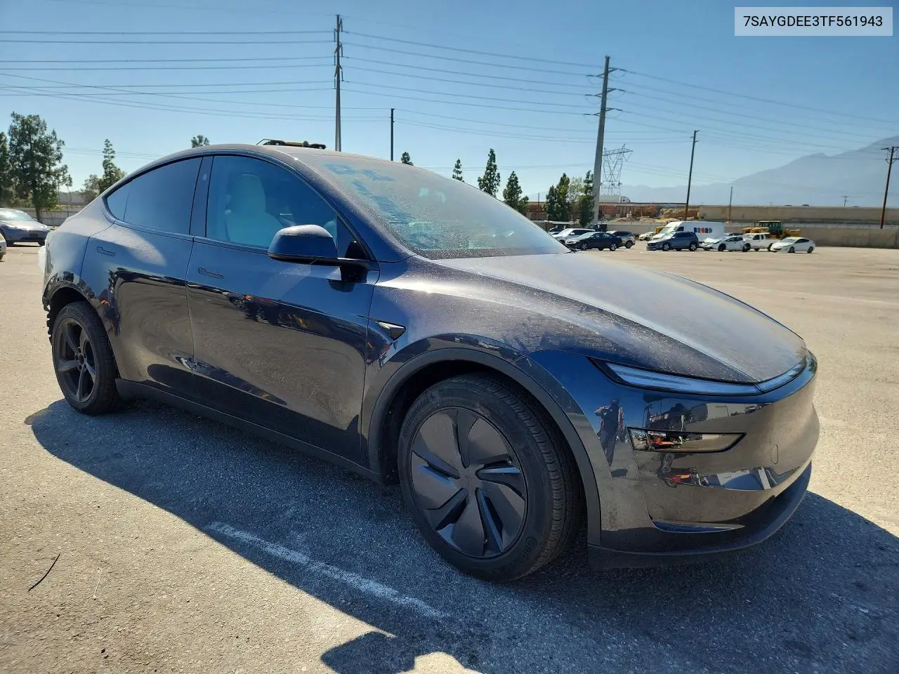 2026 Tesla Model Y VIN: 7SAYGDEE3TF561943 Lot: 57601206