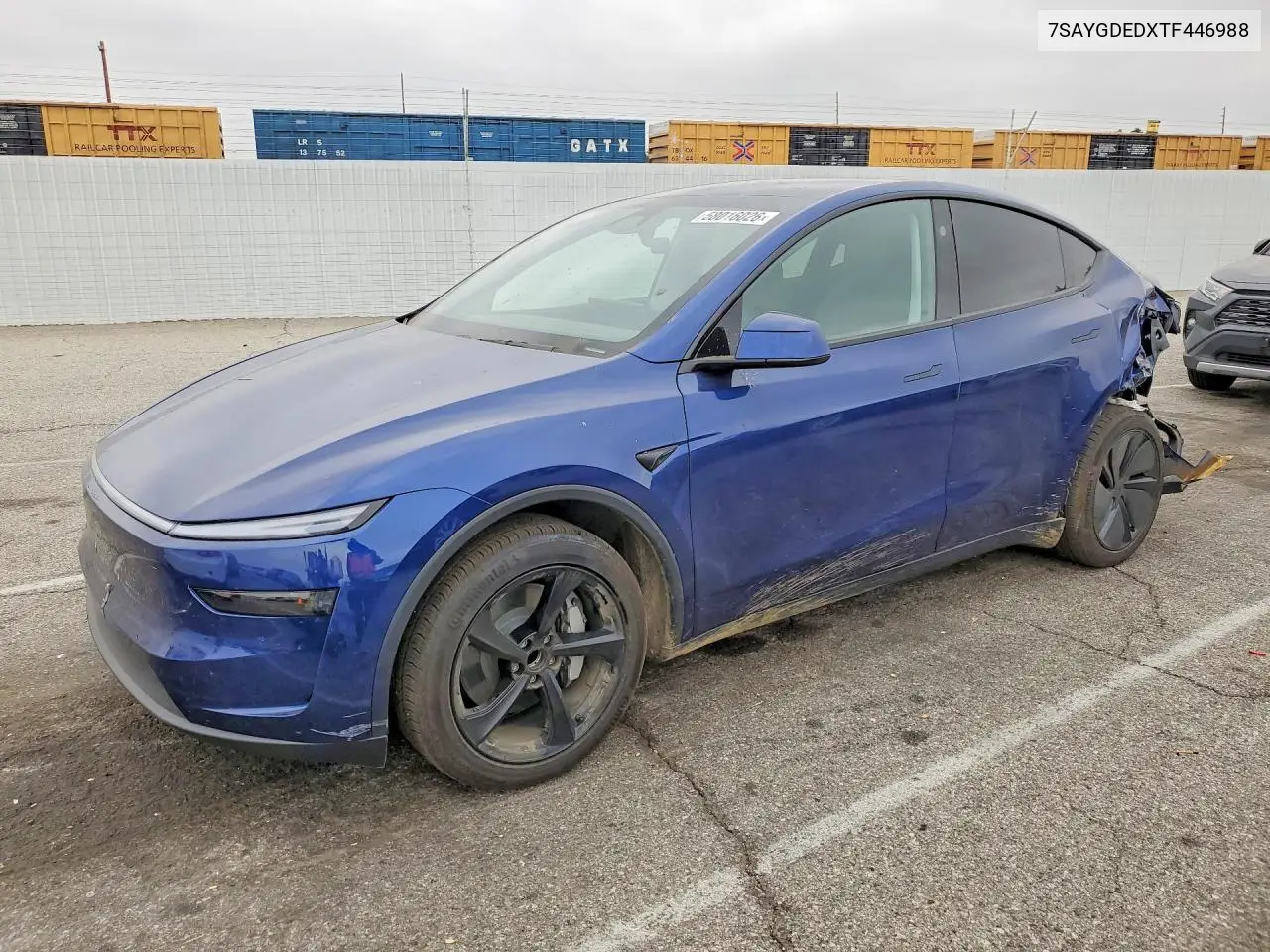 2026 Tesla Model Y VIN: 7SAYGDEDXTF446988 Lot: 58016026